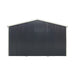 5 m × 7 m (16' × 24') Metal Garage Shed with Swing Front & Side Doors, 3.2 m (10'6") Peak Height, TMG-MS1624A TMG Industrial CA