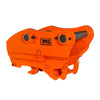 Snelkoppeling voor graafmachine, 2½" pendiameter, 14"-15,5" penafstand, ingebouwd hijspunt (draagvermogen 4400 lb), TMG-EQC65
