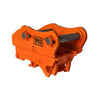 Snelkoppeling voor graafmachine, 2" pendiameter, 10-¼"-12-½" penafstand, ingebouwd hijspunt (draagvermogen 3300 lb), TMG-EQC50
