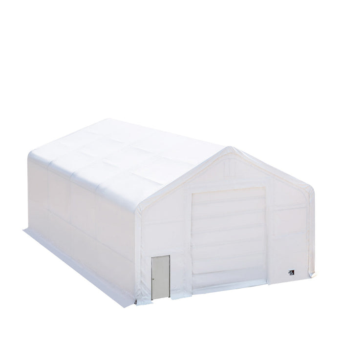 30' x 40' Dual Truss Storage Shelter with Heavy Duty 17 oz PVC Cover TMG-DT3042(Previously TMG-DT3041)