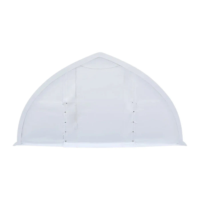 30' x 60' Peak Ceiling Storage Shelter with Heavy Duty 11 oz PE Cover & Drive Through Doors, TMG-ST3062E(Previously ST3060) TMG Industrial