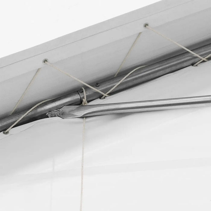 30' x 60' Peak Ceiling Storage Shelter with Heavy Duty 11 oz PE Cover & Drive Through Doors, TMG-ST3062E(Previously ST3060) TMG Industrial