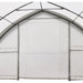 TMG-ST3062V 30x60 peak ceiling storage shelter with heavy duty 17 oz PVC cover, galvanized steel frame, and drive-through roll-up doors for equipment storage
