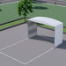 TMG-ST3337M Retractable Mobile Shelter, 33' x 37' footprint, 20' clearance height, 28 oz PVC cover, lockable 8" wheels
