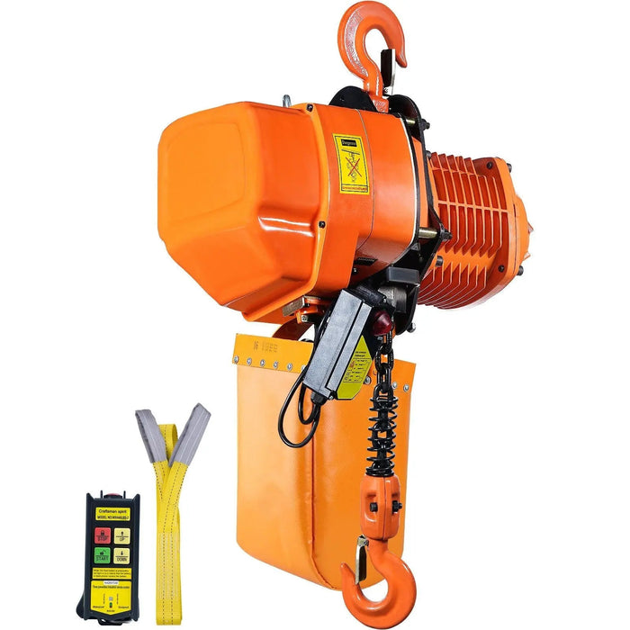 Draadloze elektrische kettingtakel met een hefvermogen van 2000 kg en een hefhoogte van 6 meter, IP54-bescherming, DOBA-AHE2