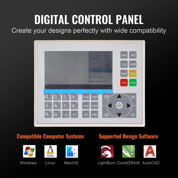 60W  CO2 Laser Engraver, 16" x 24", 19.7 IPS Laser Cutter Machine, DOBA-LE60