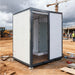 TMG-FTB76 portable shower bathroom, 7’, glass shower, ceramic toilet