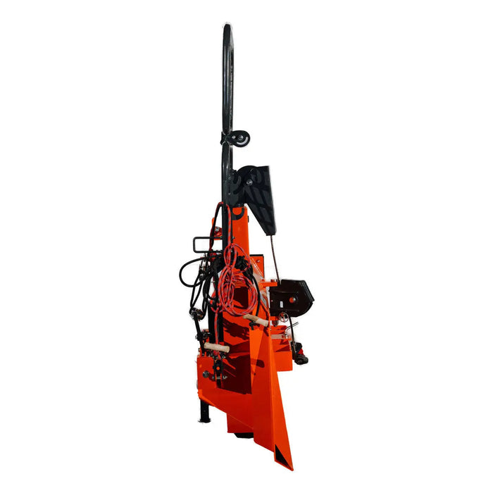 8.800 lb lier Pro – Aanbouwdeel voor tractoren van 30-50 pk, driepuntsophanging, 60 m stalen kabel TMG-FW50T