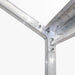 8' x 20' Greenhouse with Galvanized Steel Frame, Polycarbonate Twin-Wall Roof and Crystal-Clear Solid Walls TMG-GH821 - TMG Industrial