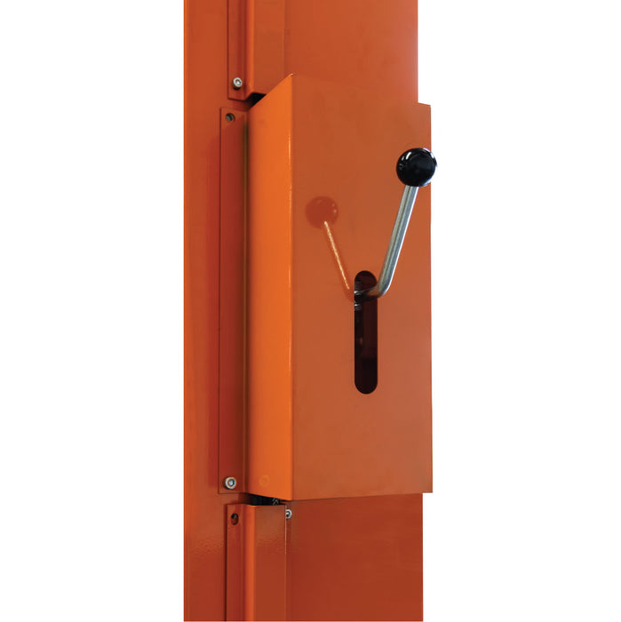 TMG-TO2586 ALI certified 10,000 lb two-post overhead auto lift, 73" lift height, extended columns (Torin T10000-2OH-33-T2OH-2)
