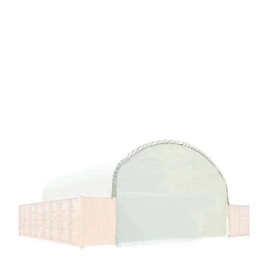 Back End Wall Kit, Compatible with TMG-DT4041C and DT4041CF container shelters installed with the high cube containers (9’6"), TMG-DT40BW9V