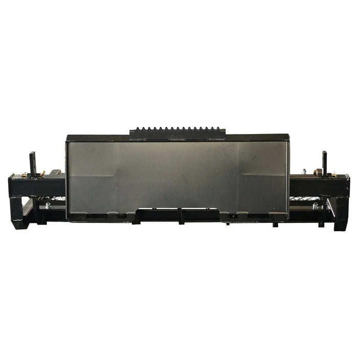 TMG Industrial 72” Skid Steer Land Plane, Adjustable & Reversible Scarifier Teeth, Bolt-On Cutting Blades, Removable Sift Screen, TMG-SLP70