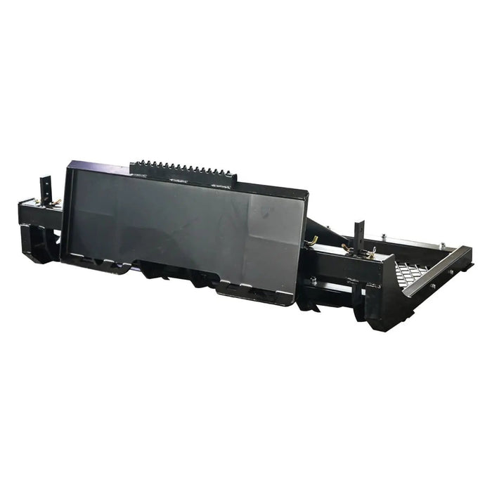 TMG Industrial 72” Skid Steer Land Plane, Adjustable & Reversible Scarifier Teeth, Bolt-On Cutting Blades, Removable Sift Screen, TMG-SLP70