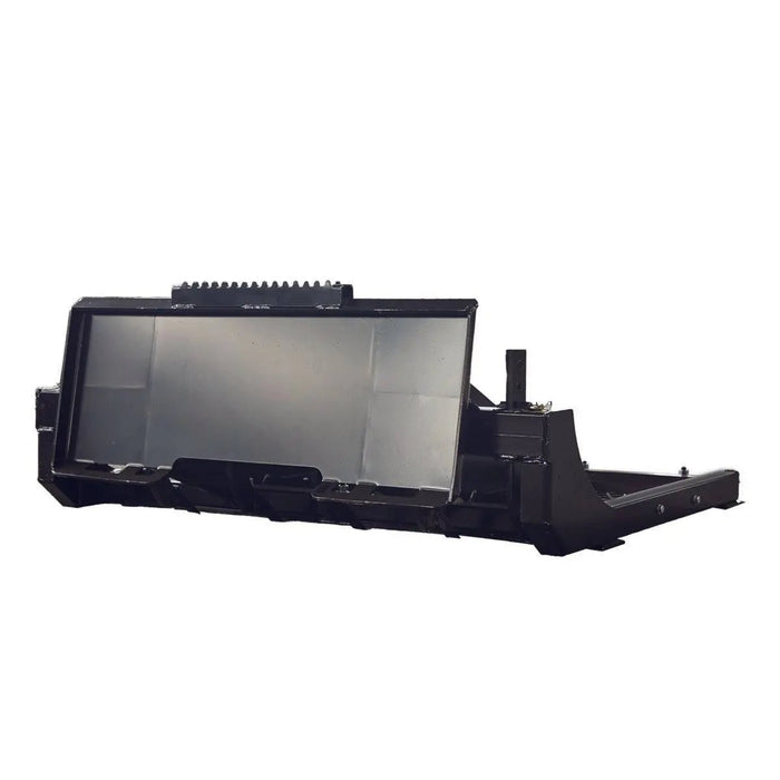 TMG Industrial 60” Skid Steer Land Plane, Adjustable & Reversible Scarifier Teeth, Bolt-On Cutting Blades, Removable Sift Screen, TMG-SLP60