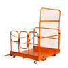 Forklift Work Platform 54”x54”, 3300 lb Capacity, Heavy-Duty Safety Cage with Access Ramp, TMG-FWP33
