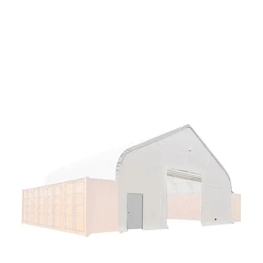 Front End Wall Kit, Compatible with TMG-DT5040CF-PRO container shelter installed with the standard height container (8’6"), TMG-DT50FW8V
