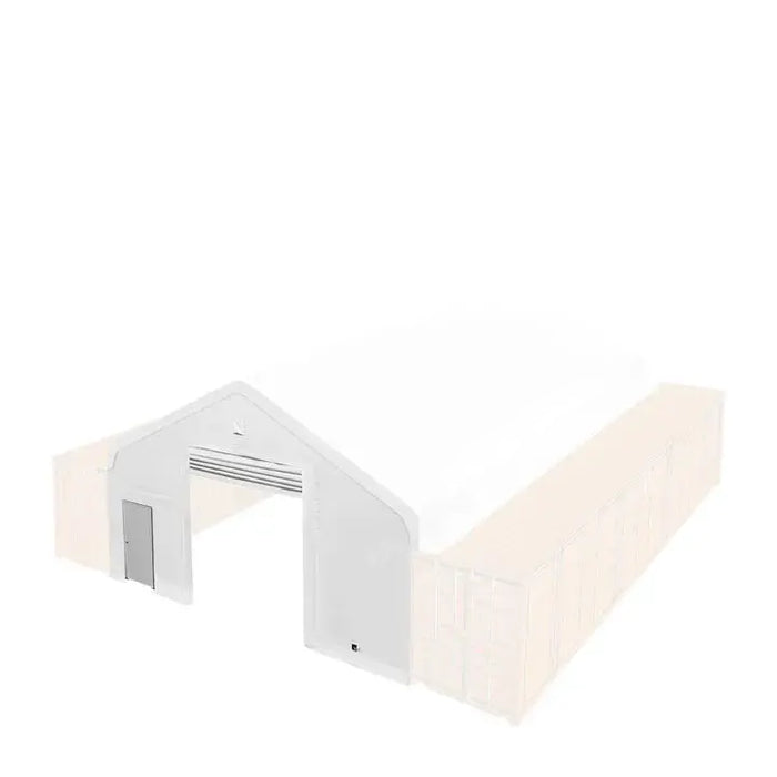 Front End Wall Kit, Compatible with TMG-ST3040C container shelters installed with the high cube containers (9’6"), TMG-ST30FW9CV