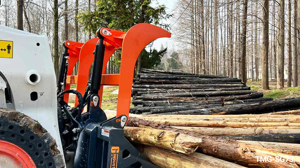 Choosing the Right Grapple for Skid Steers