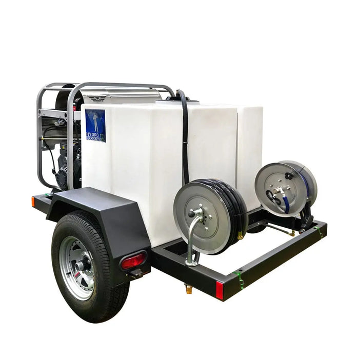 HYDRO TEK Nilfisk 3000 PSI 4.8 GPM Hot Water Pressure Washer, Trailer Package, Vanguard Engine, MADE IN USA, Mfr Model # SS30005VS, T2JAW