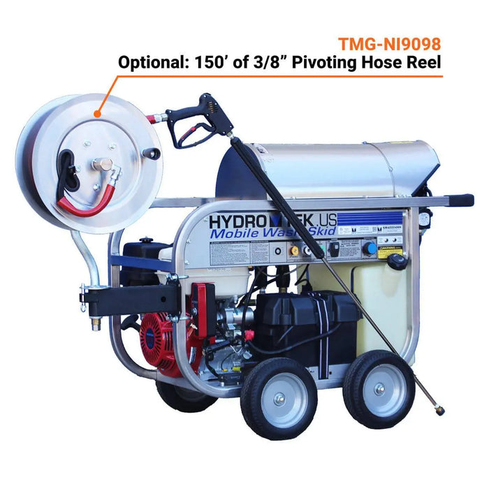 HYDRO TEK Nilfisk 4000 PSI 3.5 GPM Hot Water Pressure Washer, Honda Engine, MADE IN USA, Mfr Model # SM40004HG