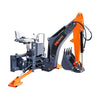9' Skid Steer-graafmachine-aanbouwdeel met zwenkarm voor laders van 30-100 pk, 15" bak TMG-SBH60