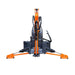 TMG Industrial 9-ft Skid Steer Swing Backhoe Attachment, 30-100 HP Skid Steers, Italian Hydraulic Control Valves, 15” Bucket, TMG-SBH60