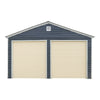 Motorized Twin-Wall Aluminum Roll-Up Door Kit for TMG-MS20 Series Metal Barn Sheds, Remote Control, TMG-MS20-RD08