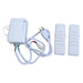 TMG-MS20-RD08 Motorized Roll-Up Door Kit for TMG-MS20 series metal barn sheds, featuring two remote controls, an AC motor, and a backup manual opener for smooth and reliable operation.