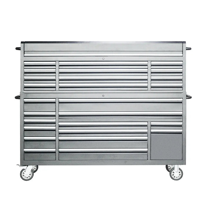 Pro Series 72” Tool Chest Cabinet with 26 Drawers, Caster Wheels & In-Drawer Power Strip TMG-SC7226