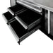 Pro Series 7’ Stainless Steel Workbench, 7 Lockable Drawers, 2 Storage Cabinets, All-in-One Welded Frame, TMG-WB707S (Previously TMG-WB85S) TMG Industrial CA