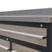 TMG Industrial Pro Series 9-FT 20 Drawer Workbench with Stainless Table Top and Drawer Fronts, Double Slide Lockable Drawers, TMG-WB921S(Previously TMG-WB21DS)