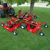 12′ Tri Deck Finishing Mower, 1” – 5” Cut Height, For 25–40 HP Tractors, Progressive Turf PRO-TD65-2