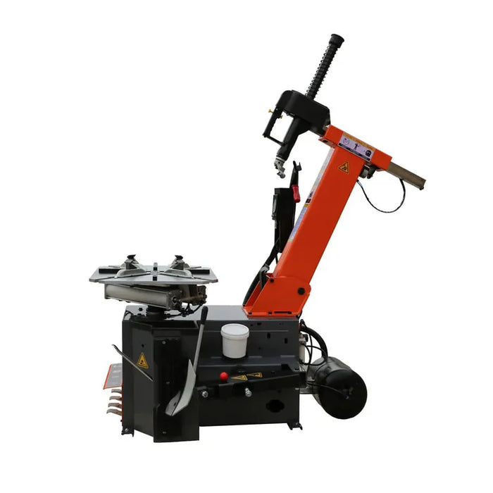 TMG-TC28A tire changer, pneumatic assist arm, 14"-28" rim clamping
