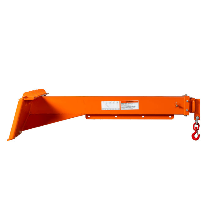 TMG-SJC55 skid steer jib crane, 5000 lb capacity, 72”-120” boom
