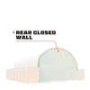 Back End Wall Kit, Compatible with TMG-DT4041C and DT4041CF container shelters installed with the high cube containers (9’6”), TMG-DT40BW9V