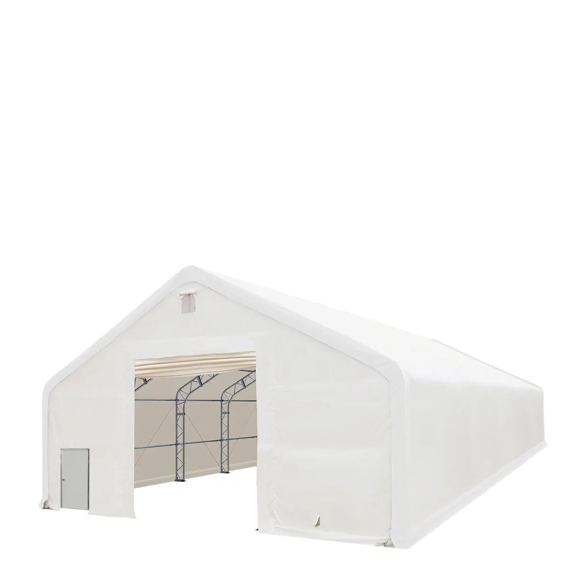 40' x 80' Dual Truss Storage Shelter with Heavy Duty 21 oz PVC Cover & Drive Through Doors, TMG-DT4082 (Previously DT4081) TMG Industrial