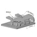 TMG Industrial 8,800-lbf Hydraulic Plate Compactor, 2-4 Ton Excavator Weight, 19” Compact Capacity, TMG-ECP21