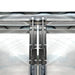 TMG Industrial 30’ x 50’ Tunnel Greenhouse Grow Tent w/6 Mil Clear EVA Plastic Film, Cold Frame, Hand Crank Roll-Up Sides, Peak Ceiling Roof, TMG-GH3050