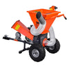3" Houtversnipperaar met zuigfunctie – 7 pk Kohler benzinemotor, aanhangbaar 1-7/8" TMG-GWC3