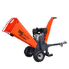 Houtversnipperaar van 12 cm met 13,5 pk Briggs &amp; Stratton benzinemotor, 5 cm trekhaak, model TMG-GWC5