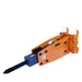 TMG Industrial 4-7 Ton Excavator/Backhoe Hydraulic Breaker, Quick Change (Q/C) Lugging, 2-3/4” Moil Point Chisel, 600 J Impact Energy, TMG-HB70Q