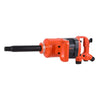 1" aandrijving 1630 ft-lb pneumatische slaghamer met verlengde steel, behuizing van aluminiumlegering, 8" aambeeld, 175 PSI, TMG-ATW16E