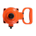 TMG Industrial 1” Drive 2200 ft-lb Pneumatic Extended Impact Wrench Hammer, Aluminum Alloy Housing, 8” Anvil, 175 PSI, TMG-ATW22E