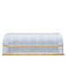 TMG Industrial 10’ x 30’ Lean-To Greenhouse Grow Tent w/6 Mil Clear EVA Plastic Film, Cold Frame, Hand Crank Roll-Up Side, 6-½’ Sidewall, TMG-GHL1030