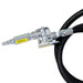 TMG Industrial 12 Ton Air Hydraulic Bottle Jack, Manual & Pneumatic Control, Double Springs, 20” Lift Height, TMG-AJA12