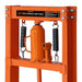 TMG Industrial 12 Ton Capacity Hydraulic Shop Press, H-Frame, Hand Crank Bottle Jack Pressing, 8 Bed Height Positions, TMG-ASP12