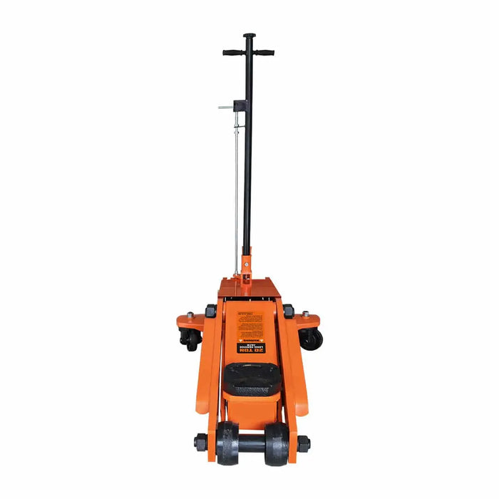 TMG Industrial 20 Ton Long Reach Chassis Service Jack, Twin Pistons, 9” Ground Clearance, 360° Pivot, TMG-AJL20
