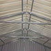 TMG Industrial 21’ x 19’ Double Garage Metal Shed with Side Entry Door, 400 Sq-Ft, 8' Eave Height, 27 GA Corrugated Panels, TMG-MS2119