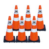 29" PVC Reflective Traffic Cones, 6 Cones TMG-TC29-6 (Discontinued, No Longer Available)