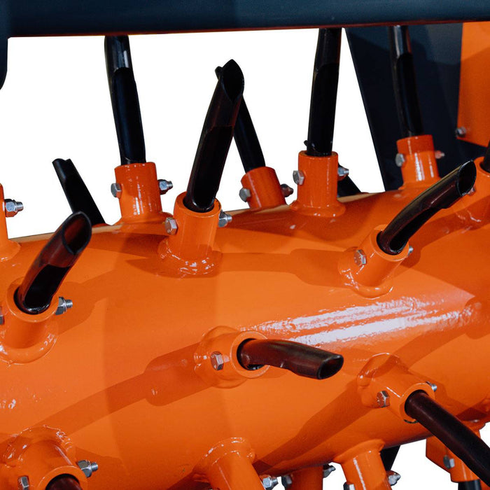 3 Point Hitch Drum Plug Aerator, 50" Working Width, Cat 1 & Cat 2 Tractors, 5" Plug Length, TMG-TLA50